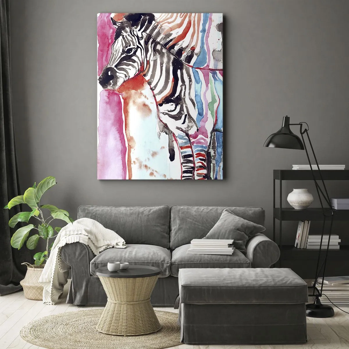 Obraz na plátne - Bezstarostný vtip prírody - 70x100 cm