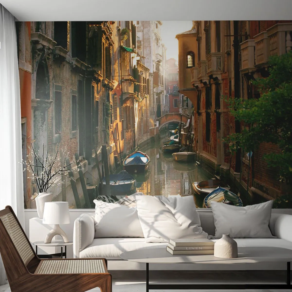Fototapeta Premium Canvas - V benátskom zákutí - Krajina, Architektúra, Benátky - 250x175 cm
