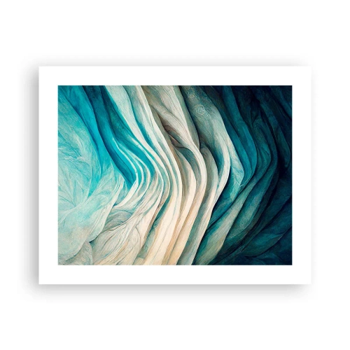 Plagát - Modrá neukojiteľnosť - 50x40 cm