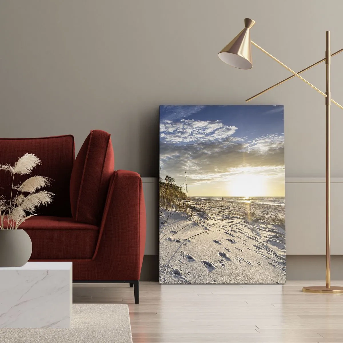 Obraz na plátne - Pozvánka na prechádzku - 50x70 cm