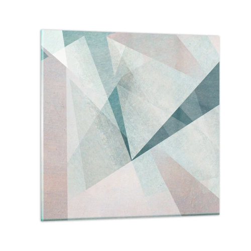 Obraz na skle - V kľude, ale dynamicky - 60x60 cm