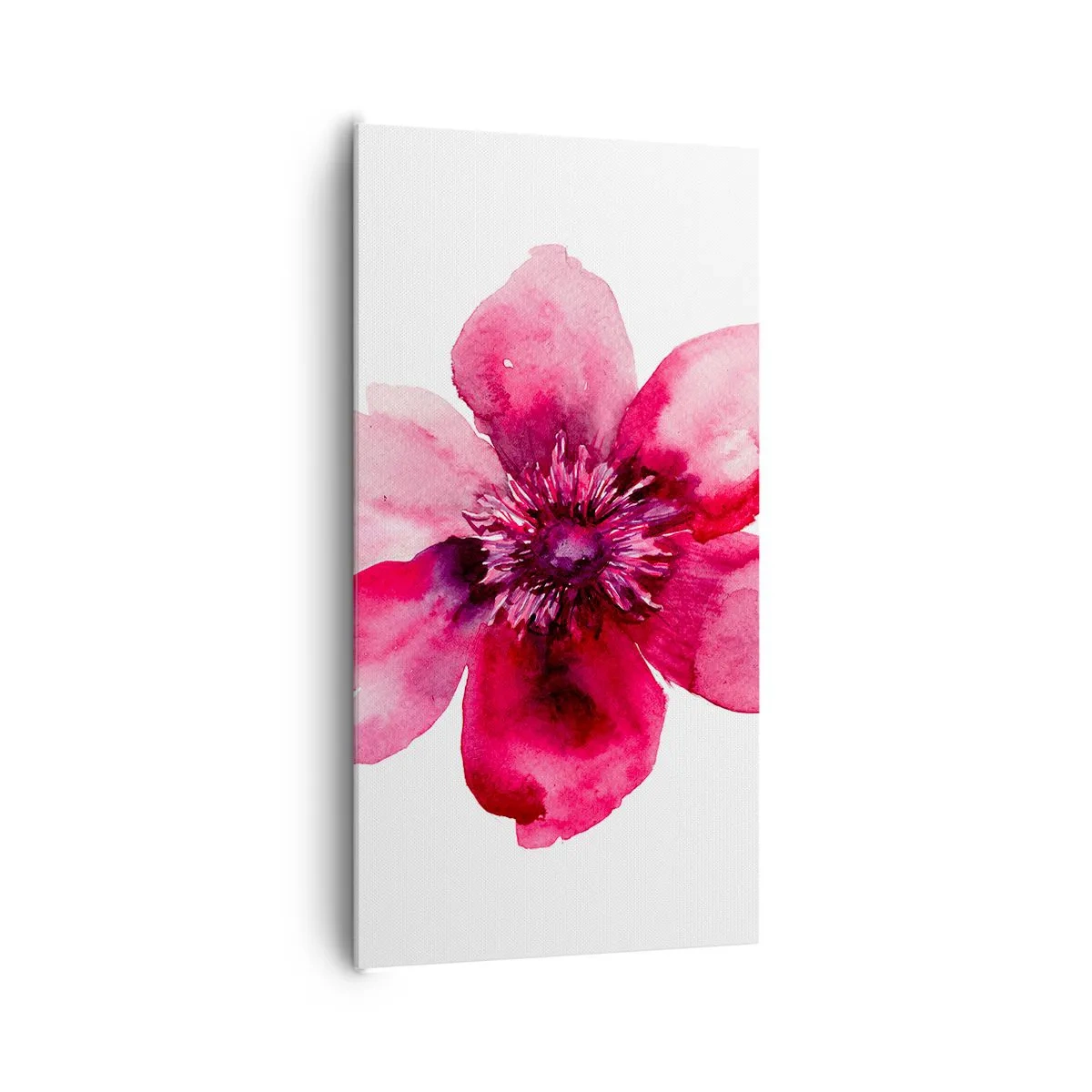 Obraz na plátne - Karmínový voňavý bozk - 65x120 cm