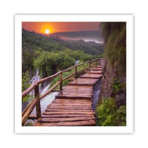 Plagát - Neuveriteľná krása - 60x60 cm