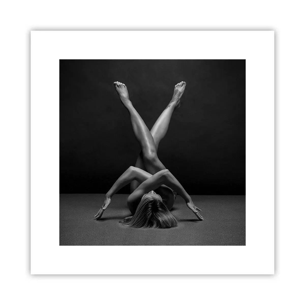 Plagát - Geometria nahoty - 30x30 cm
