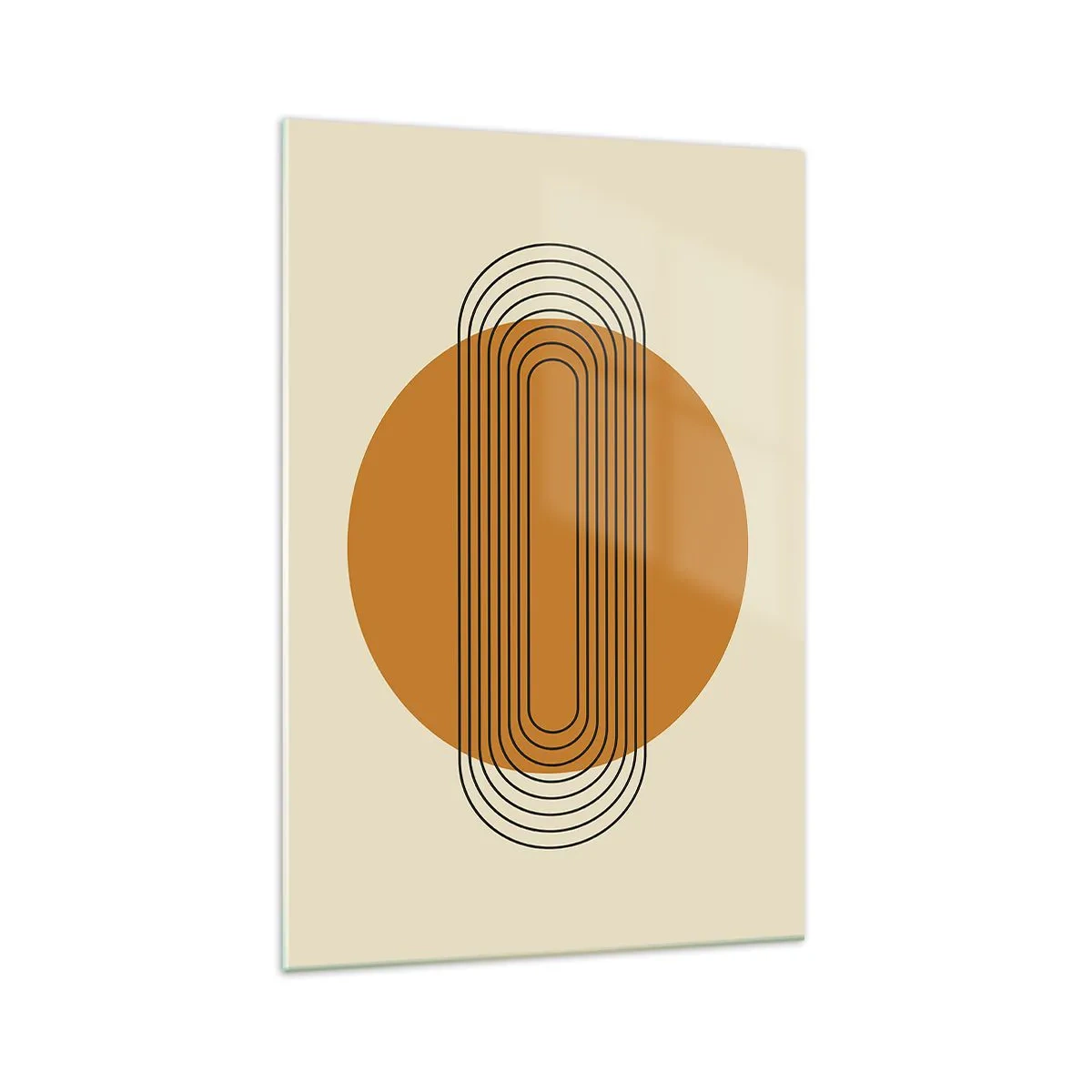 Obraz na skle - Dokonalý plán - 70x100 cm