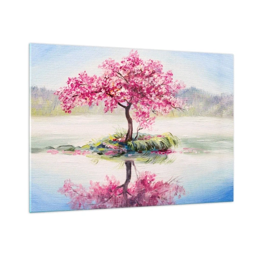 Obraz na skle - Sviatok jari - 100x70 cm
