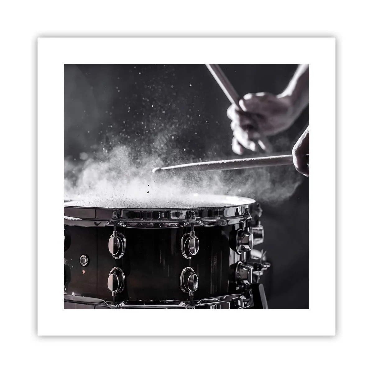 Plagát - Pulz hudby - 40x40 cm