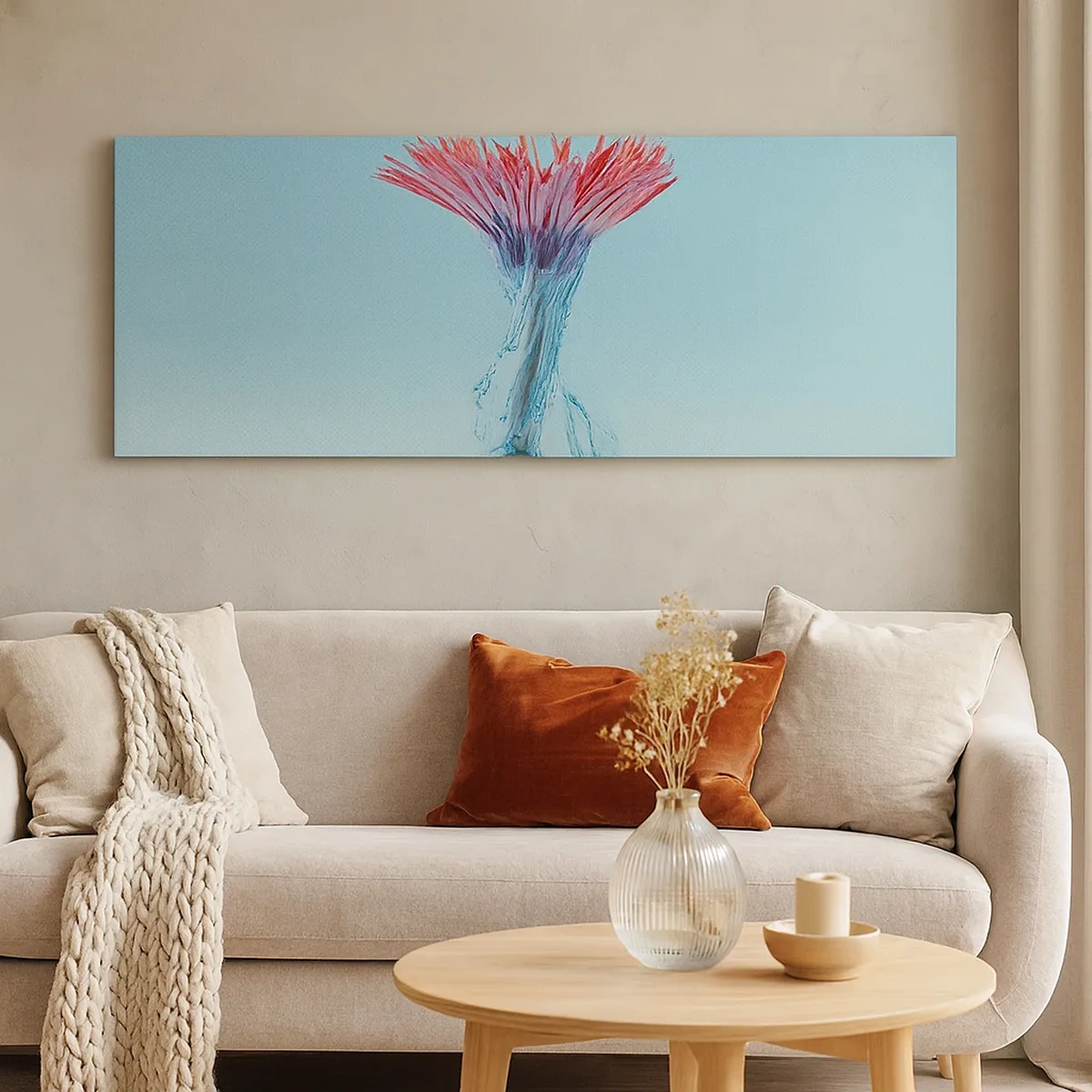 Obraz na plátne - V osviežujúcom objatí - 30x30 cm