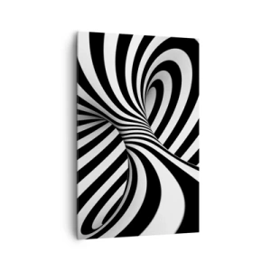 Obraz na plátne - Kompozícia: tancujúci priestor - 80x120 cm