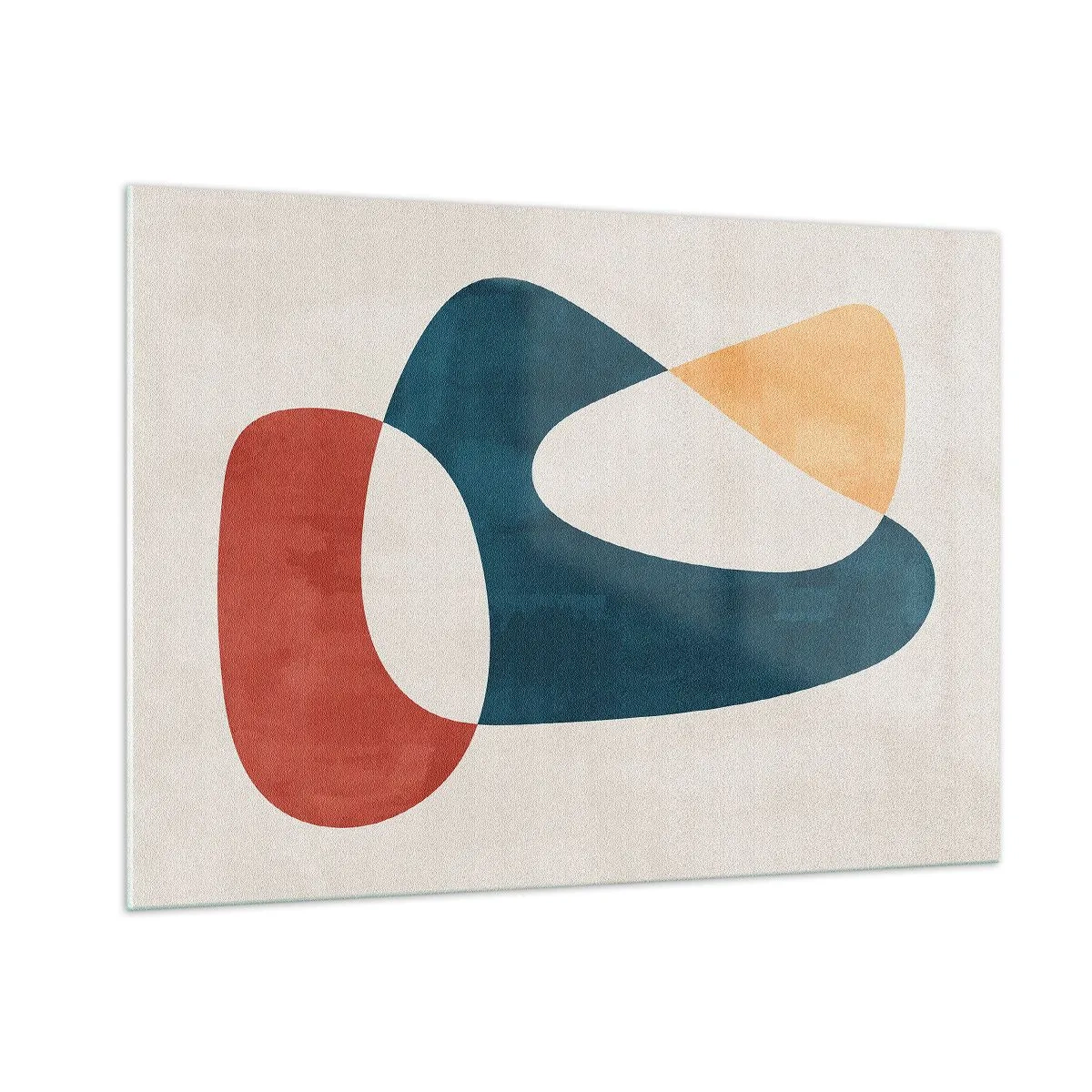 Obraz na skle - Vplyvy a metamorfózy - 100x70 cm