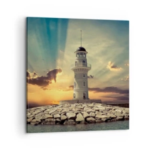 Obraz na plátne - Svetlo - Dobro - Krása - 60x60 cm