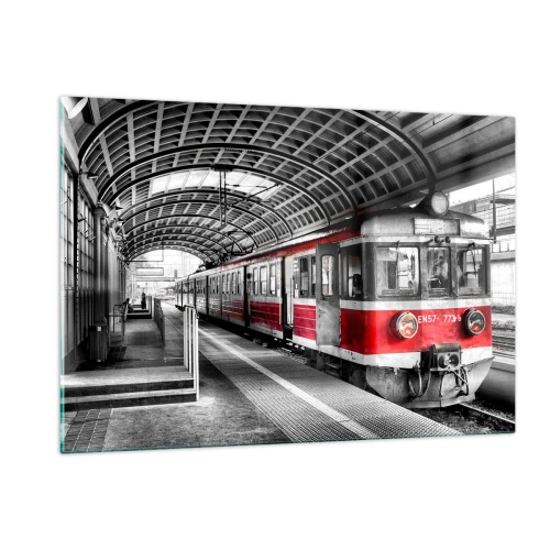 Obraz na skle - Možno je to životná cesta? - 120x80 cm