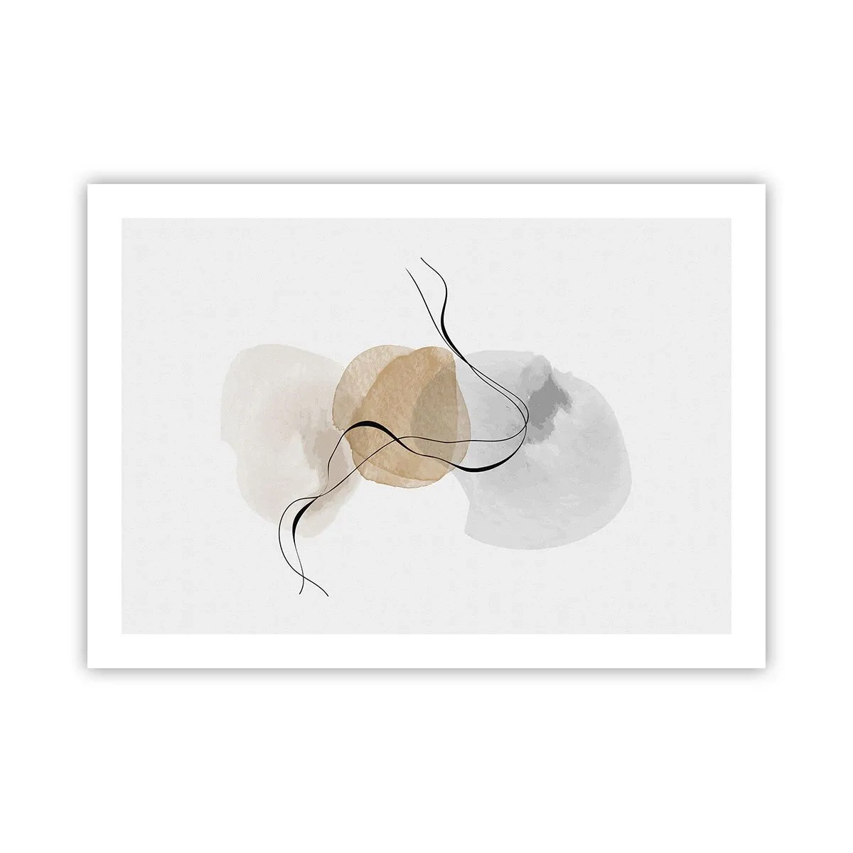 Plagát - Vzdušné korálky - 70x50 cm