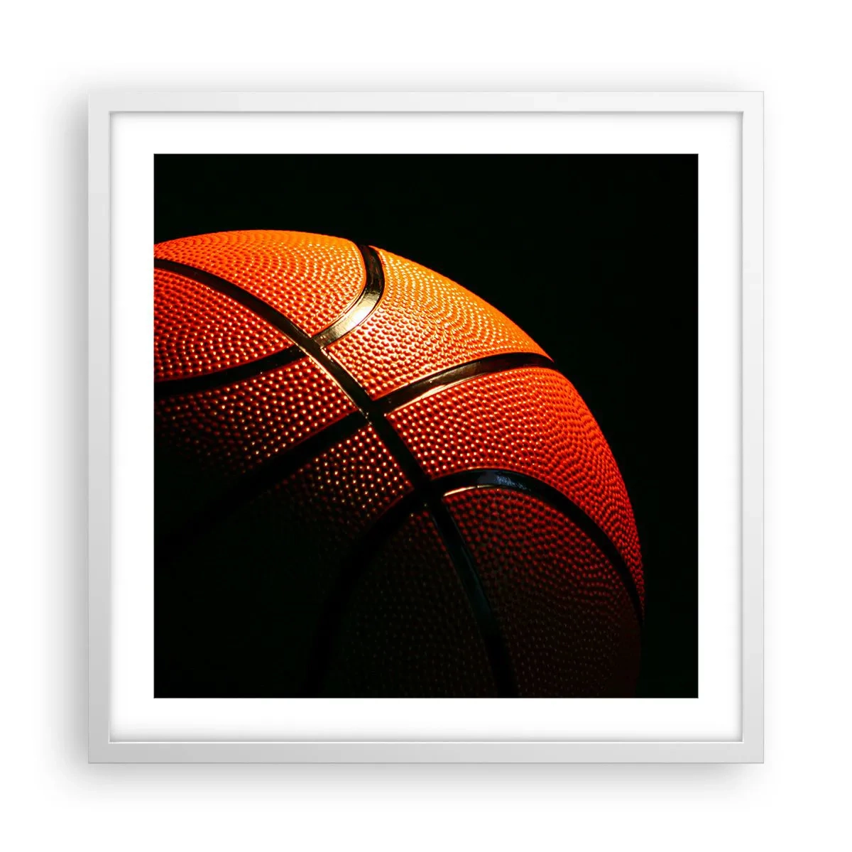 Plagát v bielom ráme - Krásna ako planéta - 50x50 cm