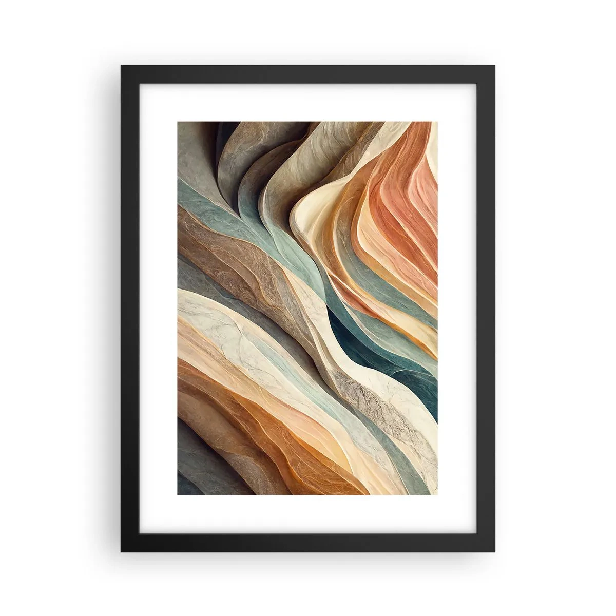 Plagát v čiernom ráme - Okamih pred zmenou - 30x40 cm