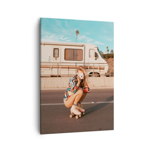 Obraz na plátne - Usmejte sa! - 50x70 cm