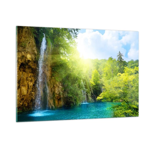 Obraz na skle - To musí byť Eden - 120x80 cm