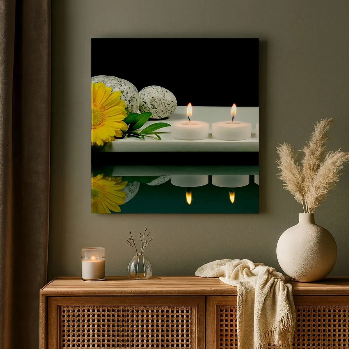 Obraz na plátne - Ukojenie zmyslov - 30x30 cm