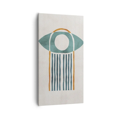 Obraz na plátne - Znaky a rituály - 55x100 cm