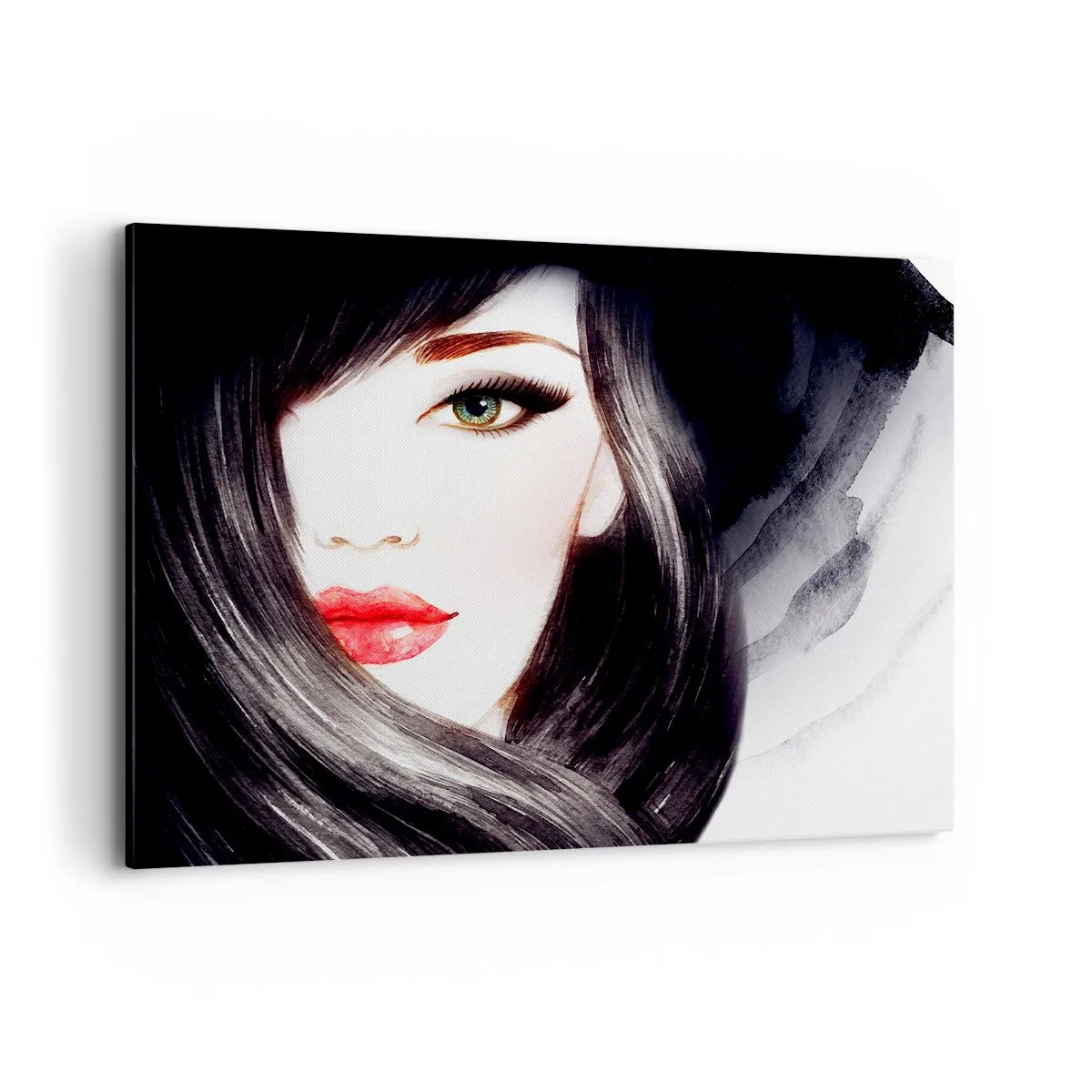 Obraz na plátne - Zafírový pohľad - 120x80 cm