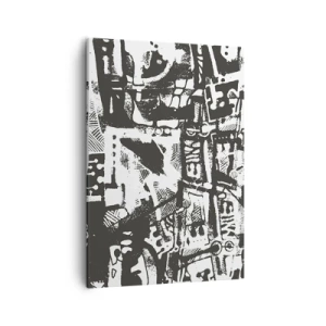Obraz na plátne - Poriadok alebo chaos? - 50x70 cm