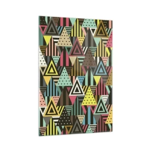 Obraz na skle - V rytme na tri - 80x120 cm