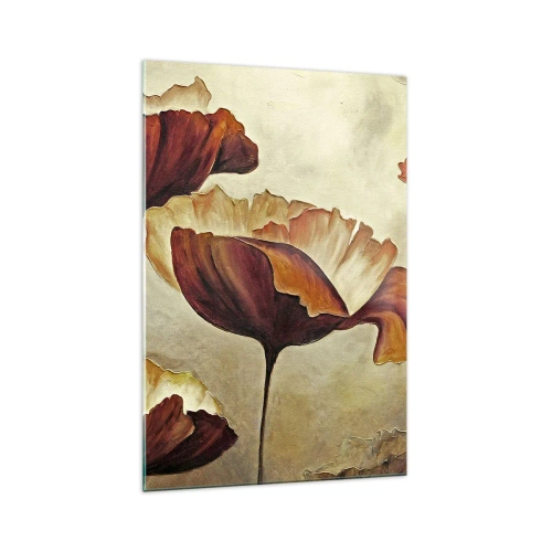 Obraz na skle - Lán lúky - 70x100 cm