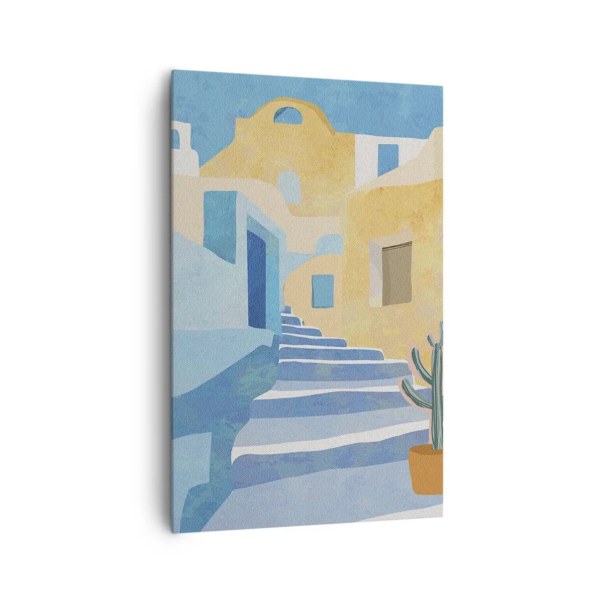 Obraz na plátne - Deň v arabskom meste - 80x120 cm