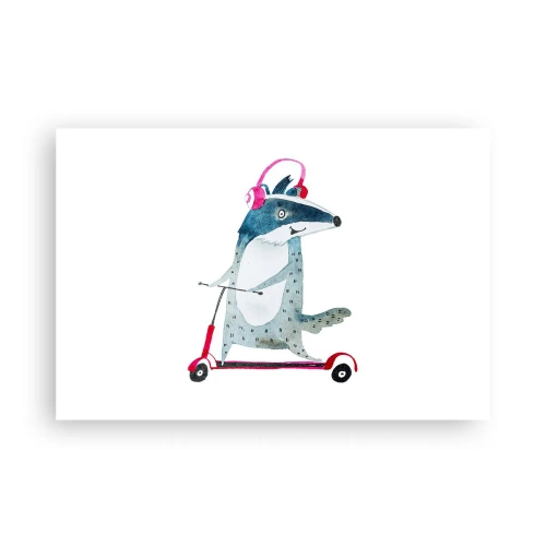 Plagát - Jazvečie radosti - 91x61 cm