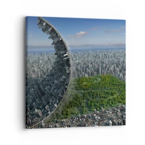 Obraz na plátne - Príroda je večná - 30x30 cm