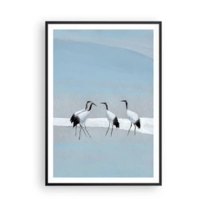 Plagát v čiernom ráme - Po horúcom dni - 70x100 cm