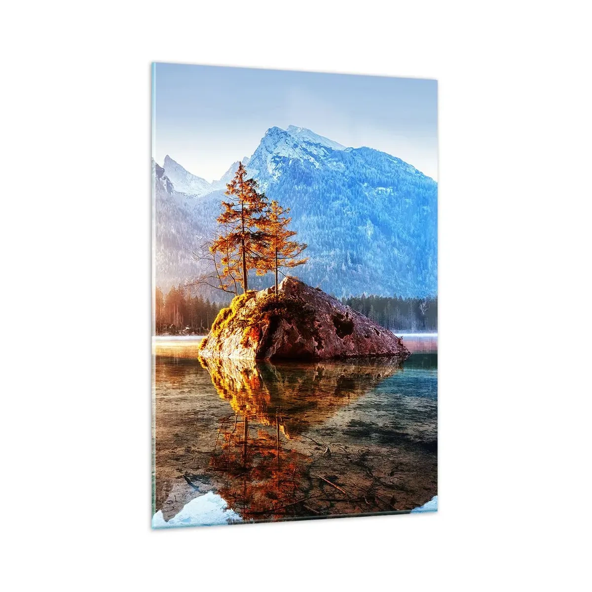 Obraz na skle - Príroda v novom svetle - 80x120 cm