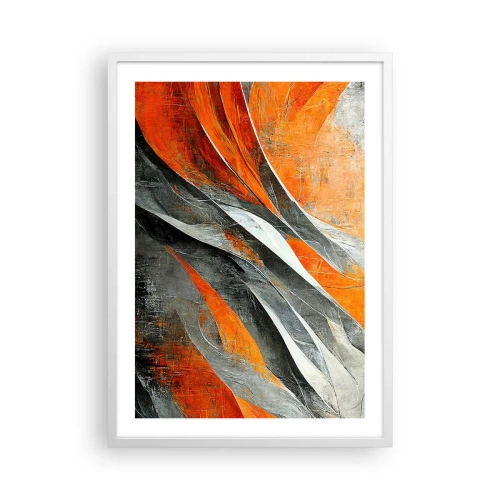 Plagát v bielom ráme - Žiar a chlad - 50x70 cm