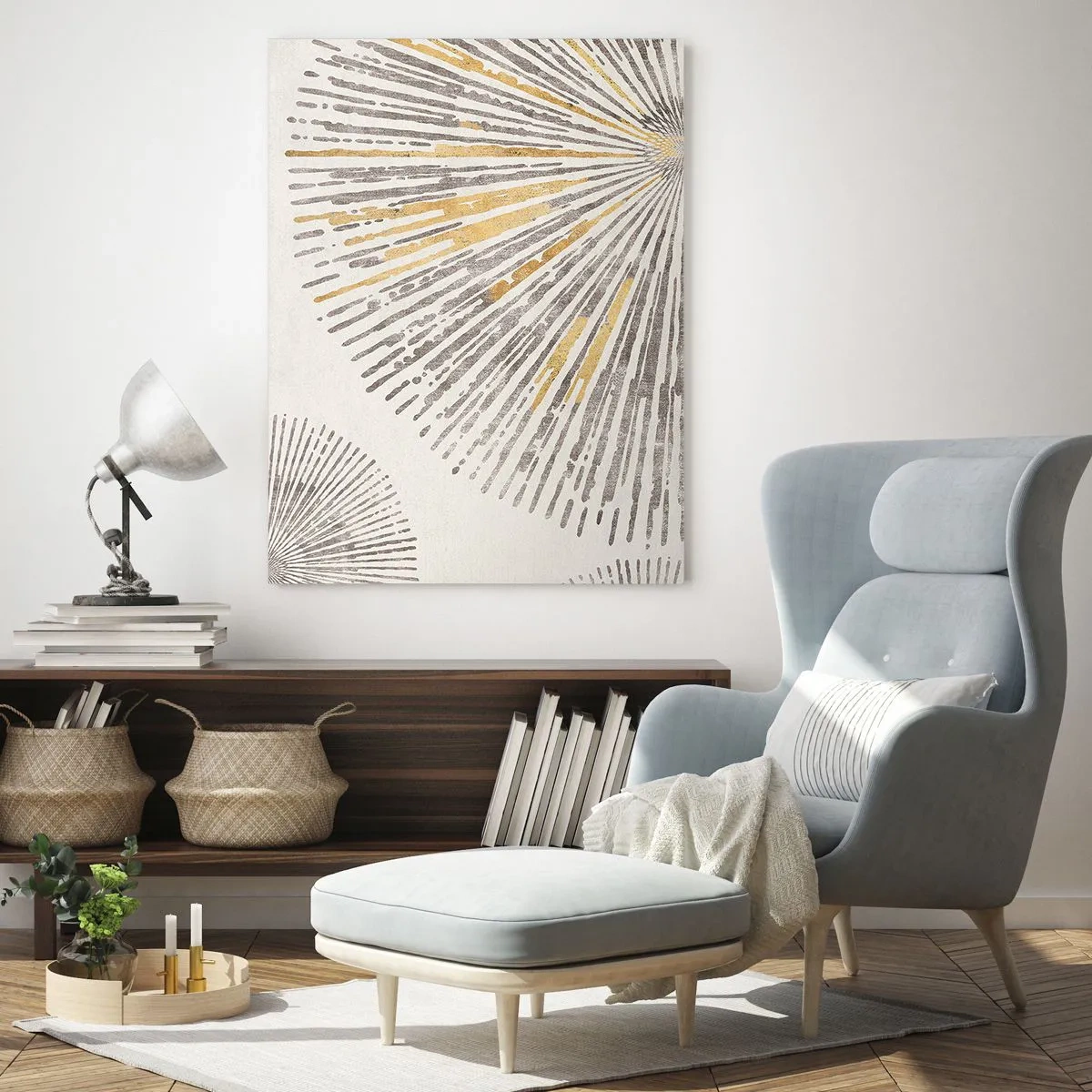 Obraz na skle - Krása lúča - 80x120 cm