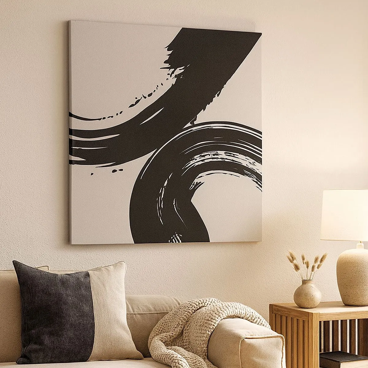 Obraz na plátne - S rozmachom a dookola - 30x30 cm