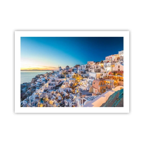 Plagát - Esencia Grécka - 70x50 cm