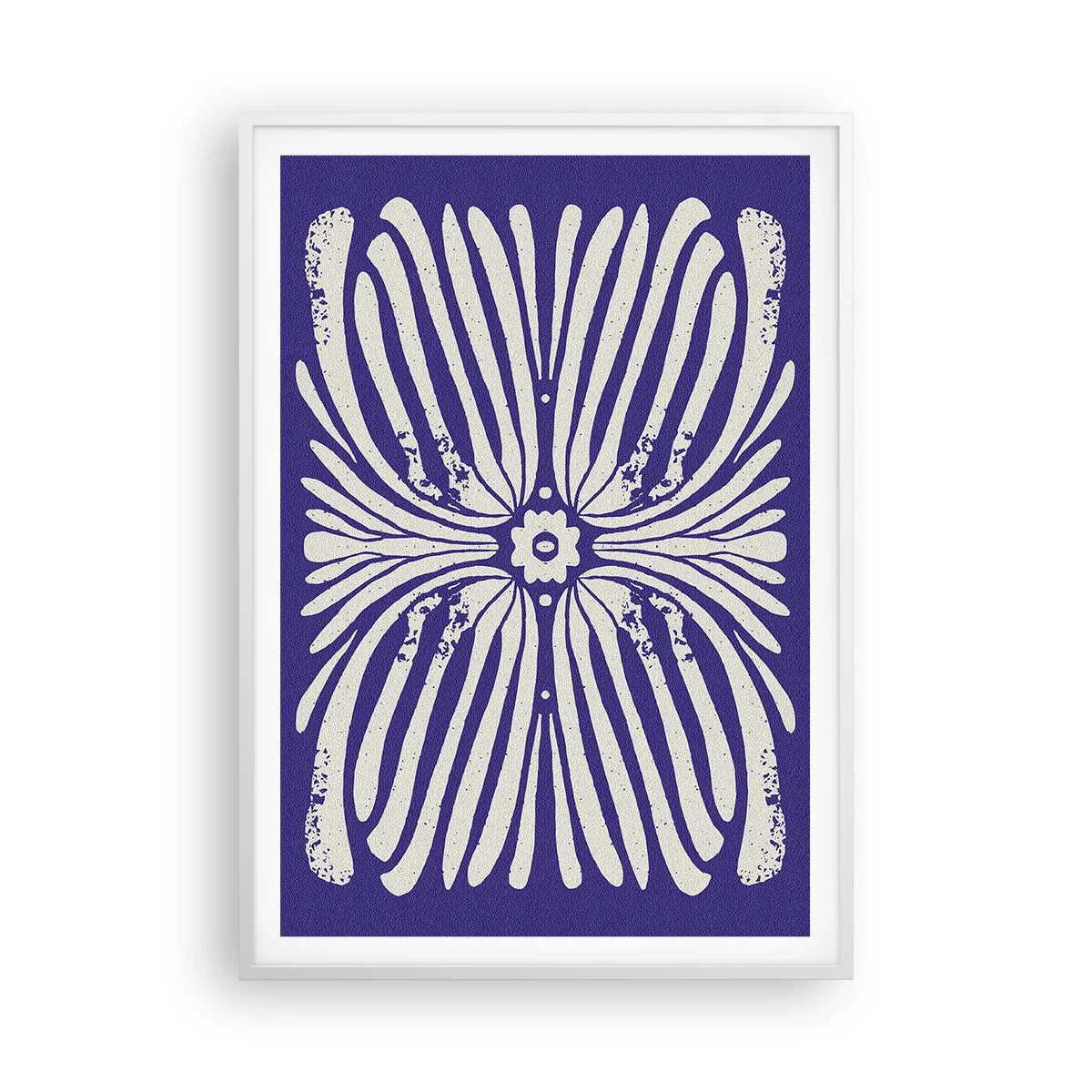 Plagát v bielom ráme - Etnické inšpirácie - 70x100 cm