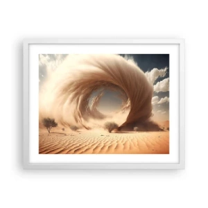 Plagát v bielom ráme - Otvorený portál - 50x40 cm