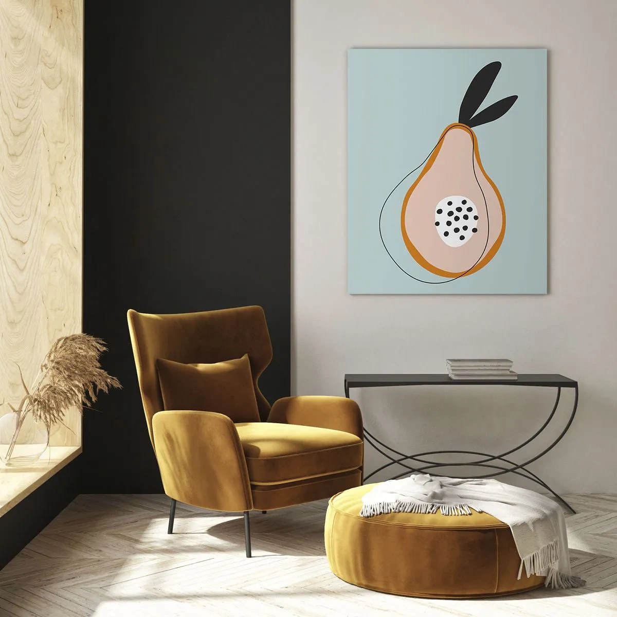 Obraz na skle - Prenikanie do podstaty vecí - 70x100 cm