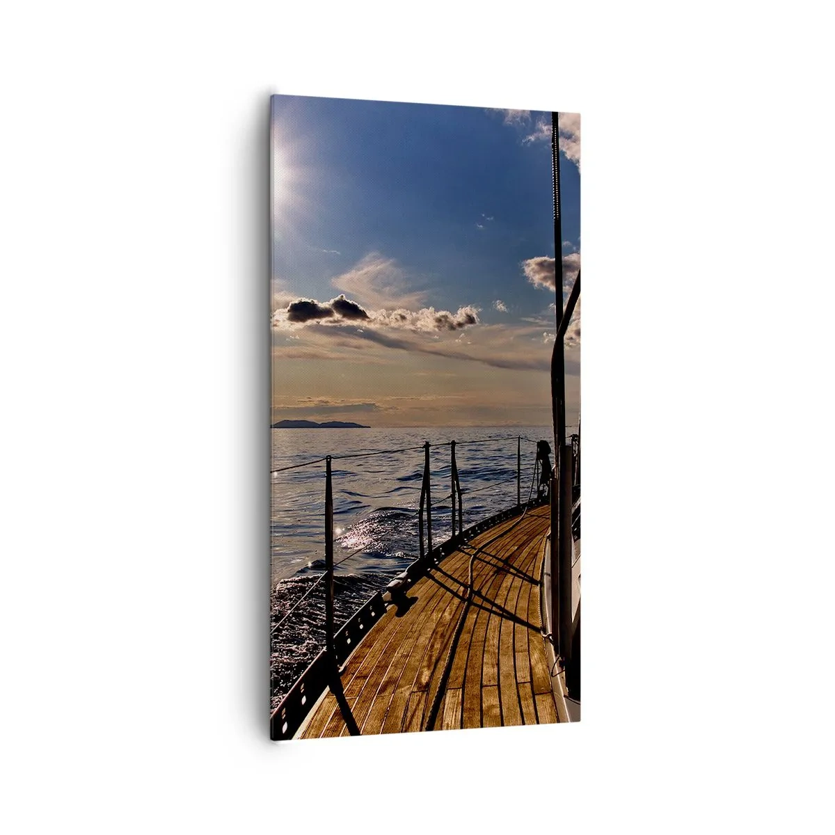 Obraz na plátne - Plavba smerom k slnku - 65x120 cm
