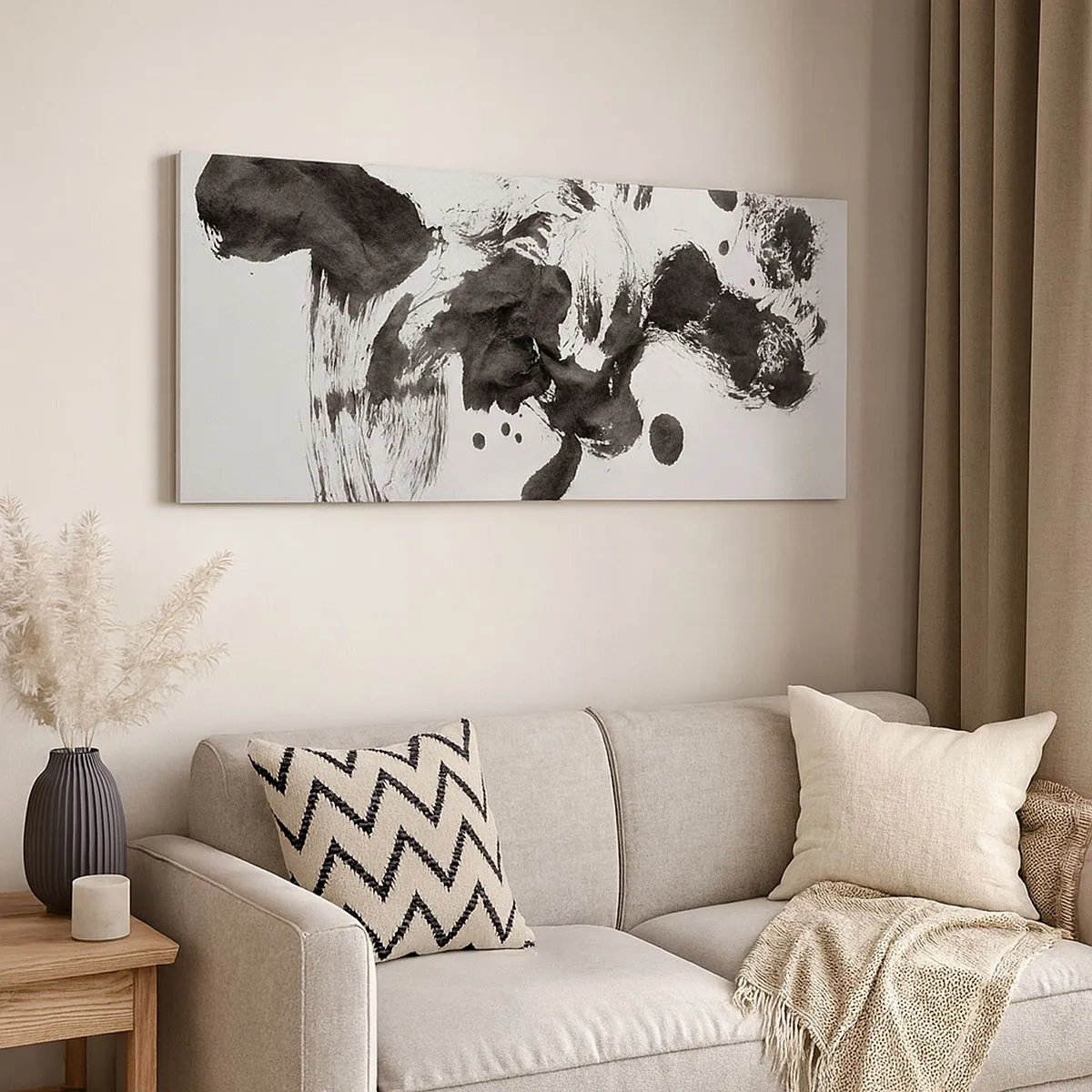 Obraz na plátne - Metóda v šialenstve? - 100x40 cm