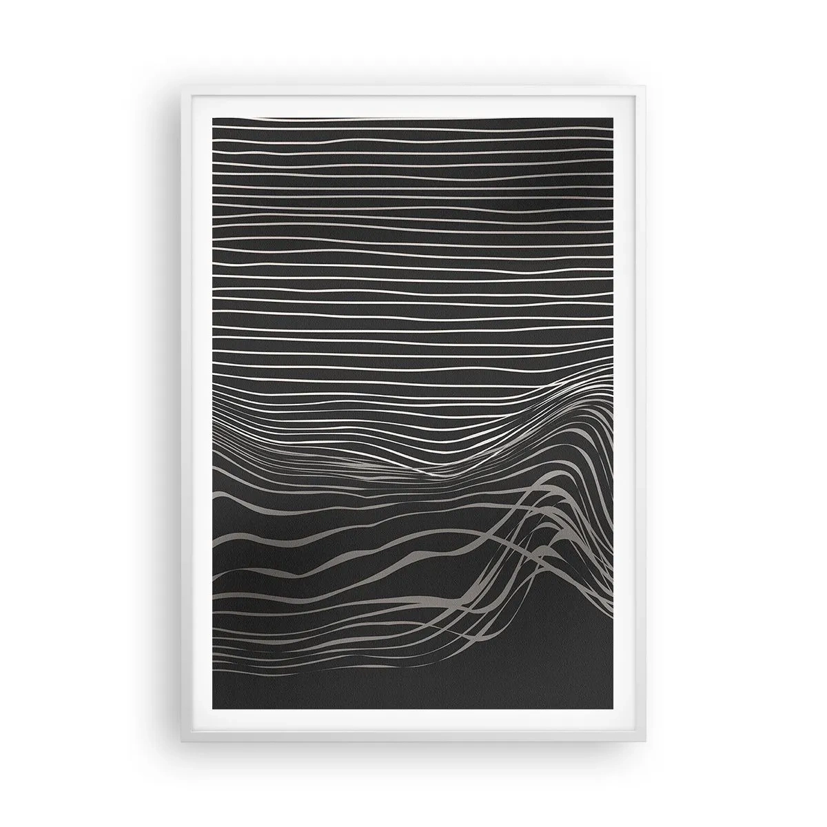 Plagát v bielom ráme - Rytmus a prízvuk - 70x100 cm