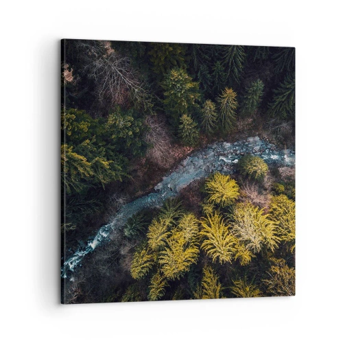 Obraz na plátne - Rýchlo, stále rýchlejšie - 60x60 cm