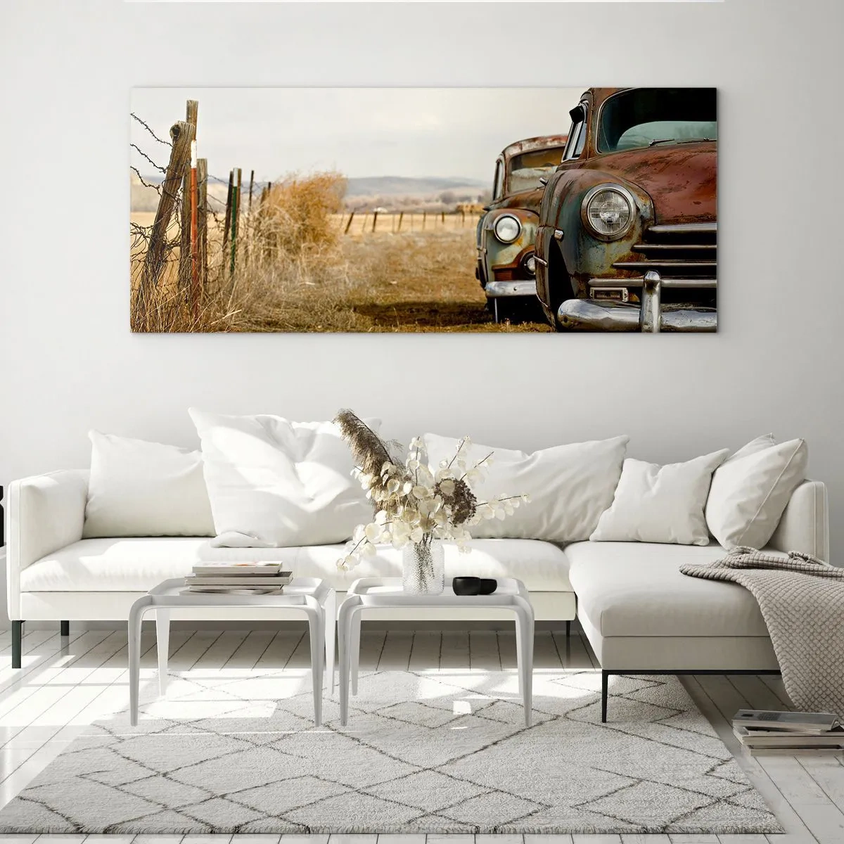 Obraz na skle - Zaslúžený odpočinok - 100x40 cm
