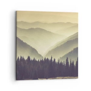 Obraz na plátne - Za siedmimi horami… - 70x70 cm