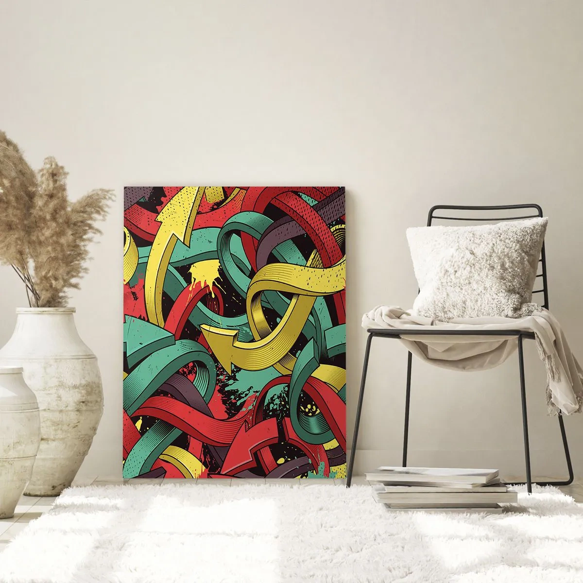 Obraz na skle - Kadiaľ do cieľa? - 50x70 cm