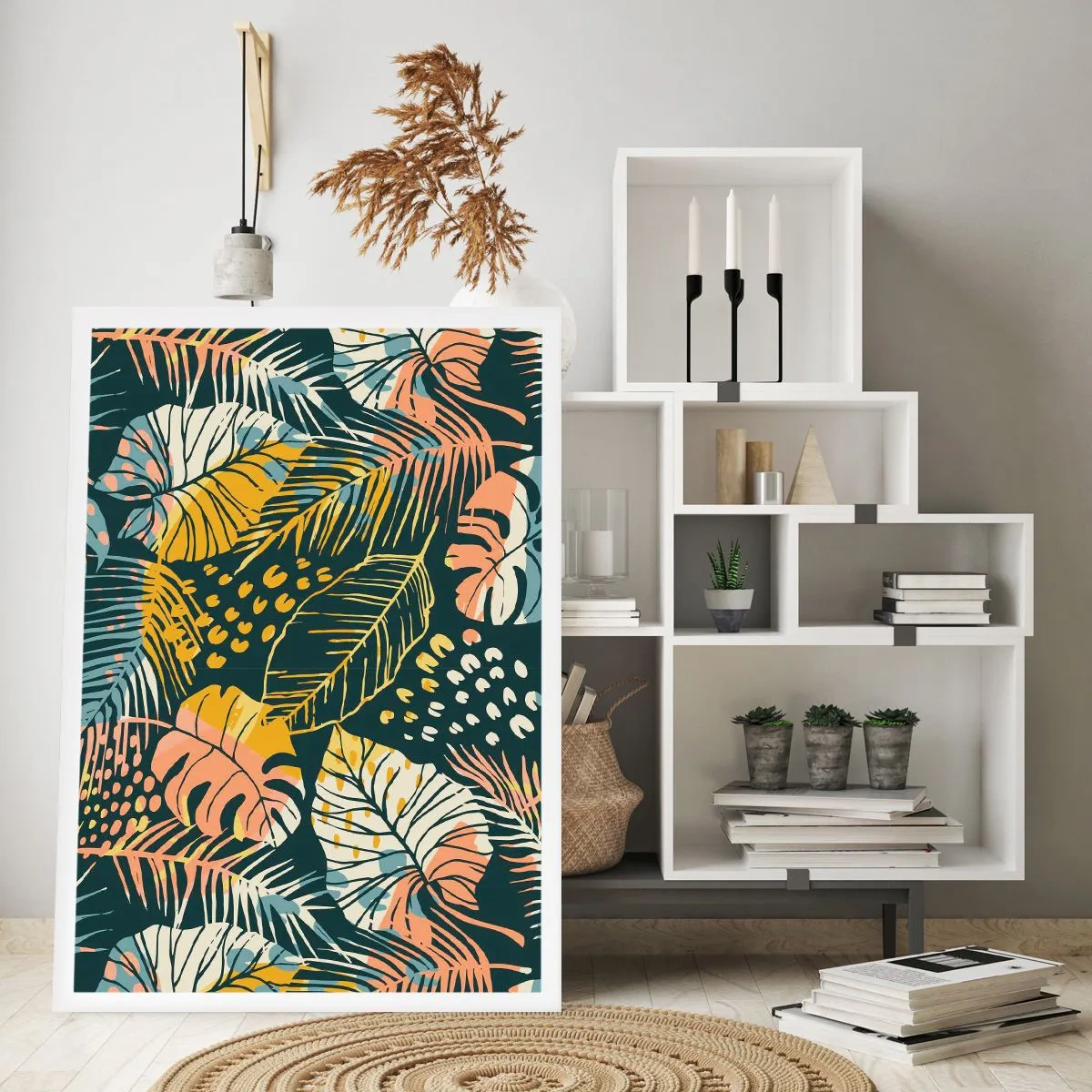 Plagát - Listová fantázia - 61x91 cm