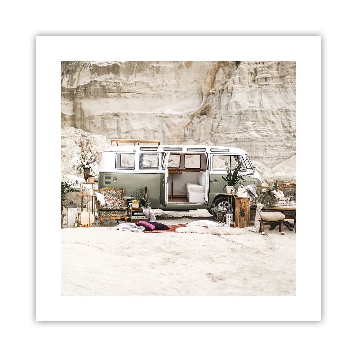 Plagát - Cesta práve začína - 40x40 cm