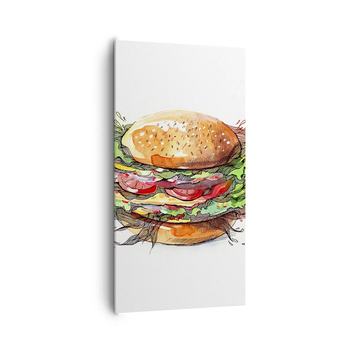 Obraz na plátne - Horúce pokušenie - 65x120 cm