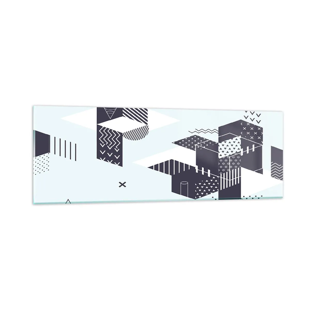 Obraz na skle - V duši matematika - 90x30 cm